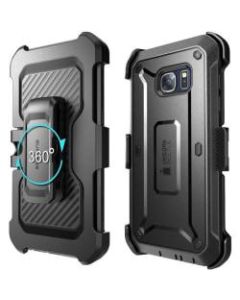i-Blason Unicorn Beetle Pro Carrying Case (Holster) Smartphone - Black - Impact Resistant, Shock Resistant, Dust Resistant Port, Debris Resistant Port - Polycarbonate, Thermoplastic Polyurethane (TPU) - Belt Clip