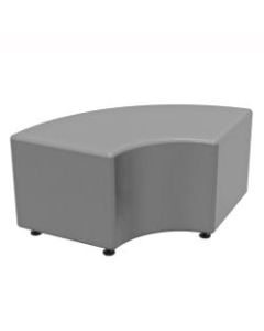 Marco Sonik Soft Seating Curved Bench, Frost