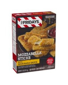 TGI Fridays Mozzarella Sticks With Marinara Sauce, 11 Oz, Pack Of 4 Meals