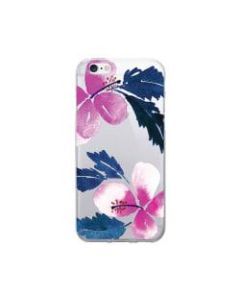 OTM Essentials Prints Series Phone Case For Apple iPhone 6/6s/7, Hibiscus Pink And Blue