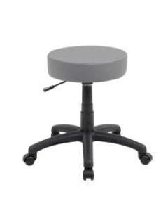 Boss Office Products Dot Stool, Gray/Black