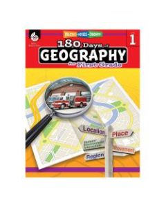 Shell Education 180 Days Of Geography, Grade 1