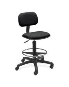 Safco Extended Drafting Stool, Black
