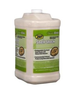 Zep Commercial Shell Shock Soy-Based Liquid Hand Soap Cleaner, Spiced Apple Scent, 128 Oz Bottle