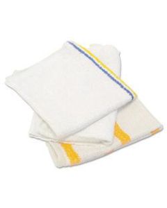Value Counter Cloth/Bar Mop, White, 25 Pounds/Bag