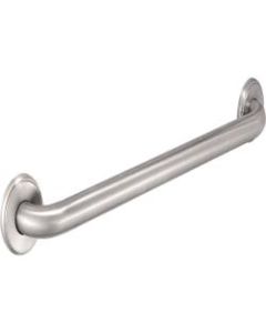 Genuine Joe Grab Bar - 3.3in Width x 3.3in Height x 21.3in Length - 1 Each - Silver - Stainless Steel