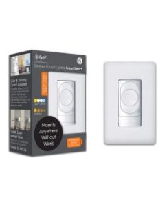 GE C Wire-Free Dimmer Smart Light Switch And Color Controller, White
