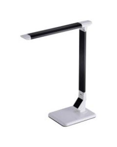Bostitch Touch-Panel LED Desk Lamp, 17-3/4inH, Black
