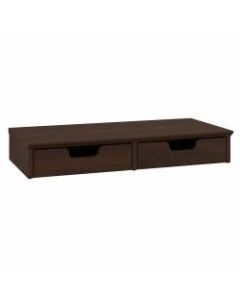 Bush Furniture Key West Desktop Organizer With Drawers, Bing Cherry, Standard Delivery