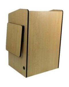 AmpliVox SN3235 - Multimedia Presentation Podium - 45in Height x 30in Width x 25in Depth - Maple