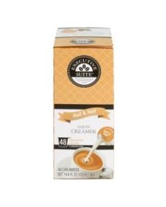 Executive Suite Liquid Coffee Creamer, Half-And-Half, 0.38 Oz Single Serve, Box Of 48
