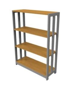 Linea Italia, Inc 43inH 3-Tier Bookshelf, Maple