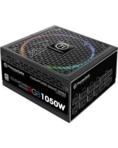 Thermaltake Toughpower Grand TPG-1050AH3FCP Power Supply - Internal - 120 V AC, 230 V AC Input - 3.3 V DC @ 22 A, 5 V DC @ 22 A, 12 V DC @ 83.83 A, 12 V DC @ 300 mA, 5 V DC @ 3 A Output - 1050 W - 1 +12V Rails - 1 Fan(s)  - 92% Efficiency
