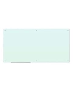U Brands Glass Unframed Dry-Erase Whiteboard, 36in x 72in, Frosted White
