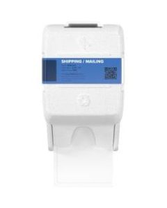 Zebra Shipping / Mailing Label - Permanent Adhesive - Rectangle - Direct Thermal - White - Paper - 280 / Cartridge - 280 Label