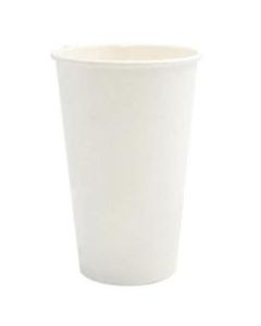 Karat Paper Hot Coffee Cups, 16 Oz, White, Pack Of 1,000 Cups