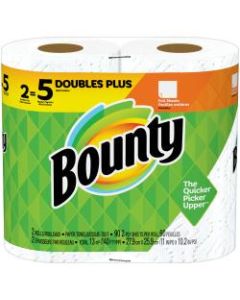 Bounty Huge 2-Ply Paper Towels, Pack Of 2 Rolls