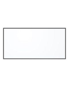 U Brands PINIT Magentic Dry-Erase Whiteboard, 48in x 96in, Aluminum Frame With Black Finish