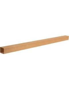 Office Depot Brand Corrugated Telescoping Inner Boxes, 4in x 4in x 72in, Kraft, Pack Of 25 Boxes