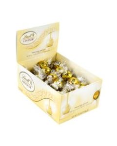 Lindt Lindor White Chocolate Truffles, Pack Of 60 Truffles