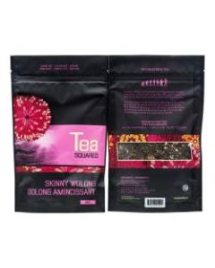 Tea Squared Skinny Wulong Loose Leaf Tea, 2.8 Oz, Carton Of 3 Bags