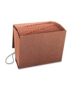 Sparco Heavy-Duty 1-31 Accordion File, Letter Size, 30% Recycled, Brown
