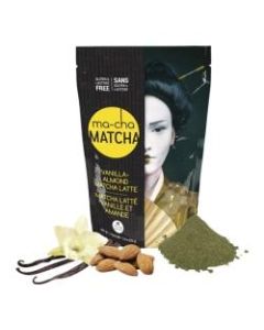 Ma-Cha Vanilla Almond Latte Mix, 7.9 Oz, 12 Per Box, Carton Of 3 Boxes