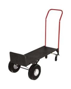Sparco Convertible Hand Truck With Deck, 800 Lb. Capacity, Gray