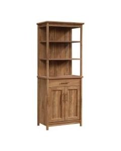 Sauder Coral Cape 67inH 5-Shelf Bookcase With Doors, Sindoori Mango