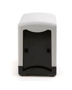 Mind Reader 7in Interfold Tabletop Napkin Dispensers, Black, Pack Of 2