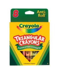Crayola Triangular Crayons, Box Of 8