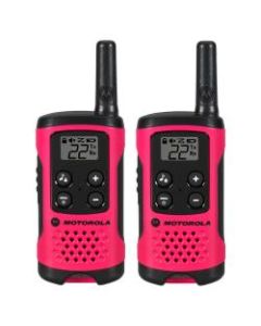Motorola Talkabout T107 Two-Way Radio, Pink