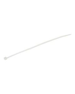 StarTech.com 100 Pack 6in Cable Ties - White Medium Nylon/Plastic Zip Ties Adjustable Network Cable Wraps UL TAA - 100 Pack White