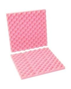 Office Depot Brand Antistatic Convoluted Foam Sets, 2inH x 16inW x 16inD, Pink, Case Of 12