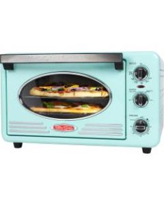 Nostalgia Electrics Retro 12-Slice Convection Toaster Oven, Aqua