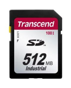 Transcend Industrial 512 MB SD - 17 MB/s Read - 13 MB/s Write - 2 Year Warranty
