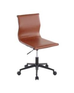 LumiSource Mirage Task Chair, Camel/Black