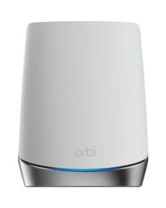 Netgear Orbi RBS750 802.11ax 4.10 Gbit/s Wireless Range Extender - 2.40 GHz, 5 GHz - MIMO Technology - 2 x Network (RJ-45) - Gigabit Ethernet - Desktop - 1 Pack