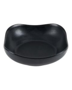 Foundry Square Scalloped Bowls, 28 Oz, 7 5/8in, Black, Pack Of 12 Bowls
