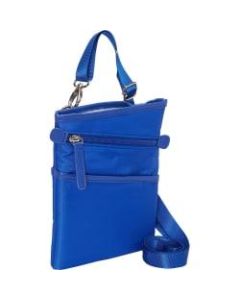WIB Dallas Carrying Case for 7in iPad mini - Blue - Microsuede Interior - Shoulder Strap