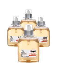GOJO FMX-12 Luxury Antibacterial Foam Hand Soap Wash, Fresh Fruit Scent, 42.27 Oz, Carton Of 4 Bottles