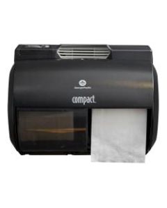 ActiveAire by GP PRO Automated Freshener Dispenser For Compact Side-By-Side Toilet Tissue Dispensers, 10 1/4inH x 3 1/2inW x 2 1/8inD, Black