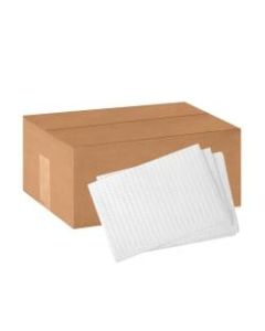 Rochester Midland Changing Table Liners, 2-Ply, 13-3/8in x 18in Folded, White, Pack of 500