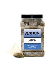 RISE NA Green Passion Tea, 8 Oz, Canister Of 50 Sachets