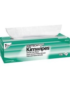 Kimberly-Clark KimTech 1-ply Delicate Task Wipers - 11.80in x 11.80in - 196 Per Pack - 15 / Case