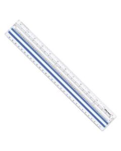 Office Depot Brand Magnifying Ruler, 12in, Clear