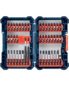 Bosch 44 pc. Impact Tough Screwdriving Custom Case System Set - Driver Bit: