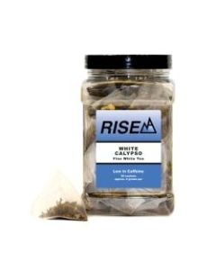 RISE NA White Tea, 8 Oz, Canister Of 50 Sachets