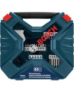 Bosch 65 pc. Drilling and Driving Mixed Bit Set - Driver Bit: