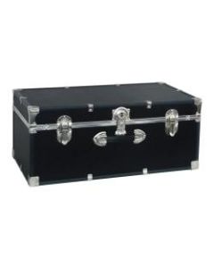 Seward Essential Trunk With Lock, 12 1/4in x 30in x 15 3/4in, Black